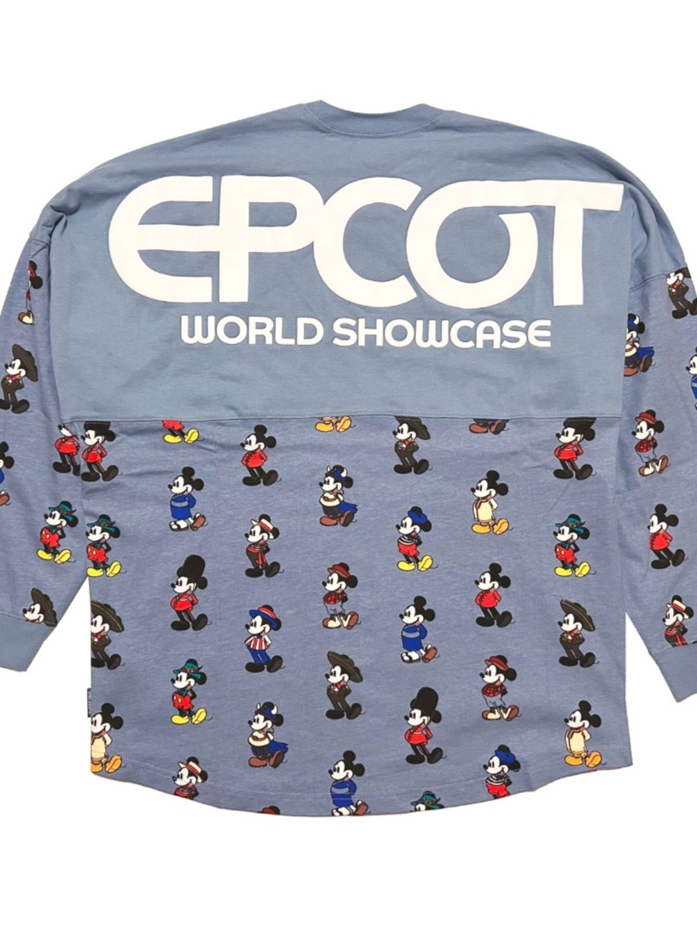 Disney Epcot World Showcase Mickey Spirit Jersey Size LARGE - NEW